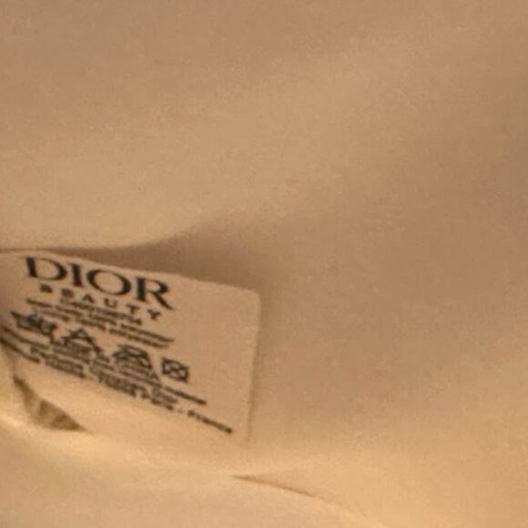 NIB 2024 Christian Dior Flower Cream Pouch Makeup Bag Cosmetic Pouch Case (AA11) - Picture 5 of 6